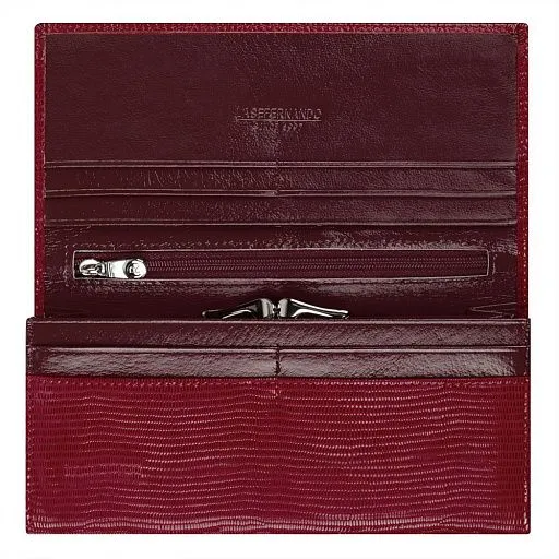 Кошелек женский MO-505-110 бордо натуральная кожа