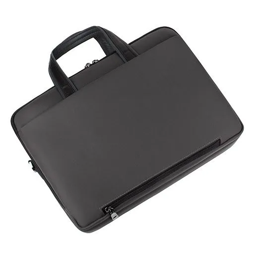 Портфель HT-5604-1F-4 серый текстиль