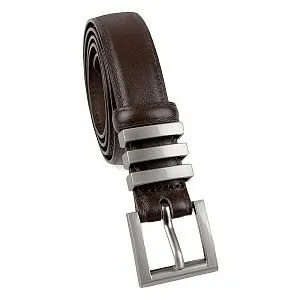 Ремень W-24524-2.5 кофе нат.кожа