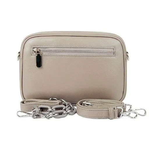 Сумка женская GH-6616 бежевая натуральная кожа