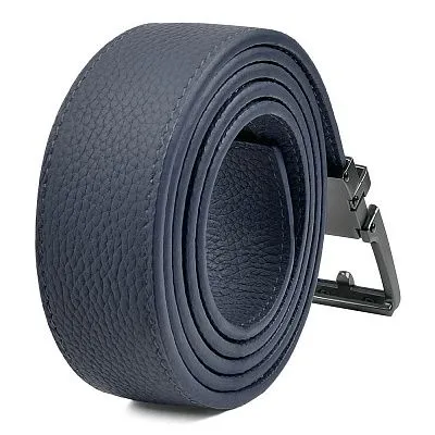 Ремень синий NAV-334/WM/S натуральнвя кожа