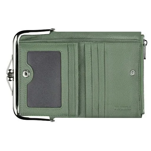 Кошелек жен PR-21078 мята нат.кожа Pratero