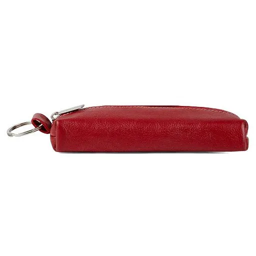Ключница MO-118 красная натуральная кожа