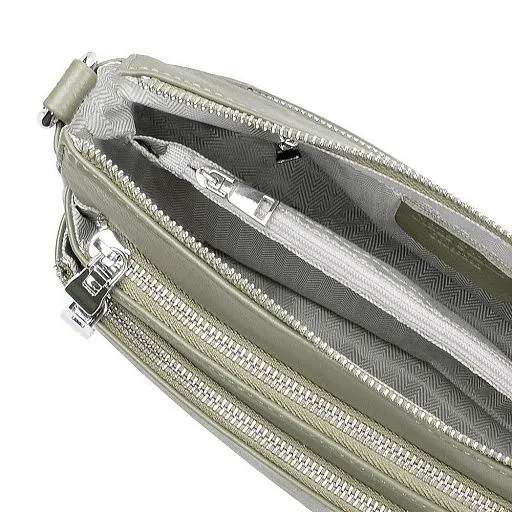 Сумка женская GH-99812 оливка натуральная кожа
