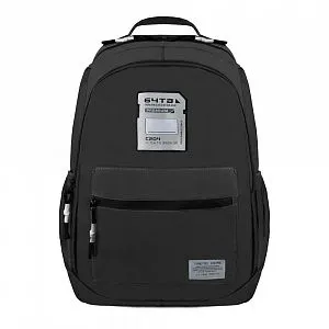 Ранец BG-2383 черный текстиль