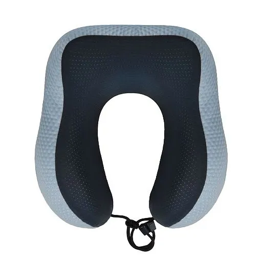 Подушка BG-5772 memory foam трикотаж голубая