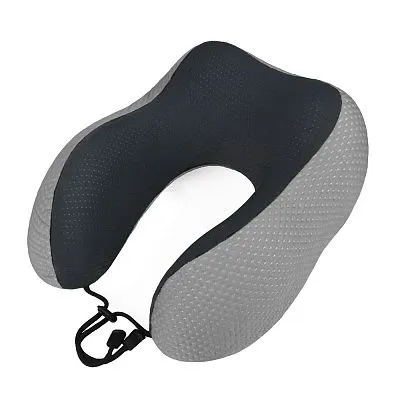 Подушка BG-5772 memory foam трикотаж серая