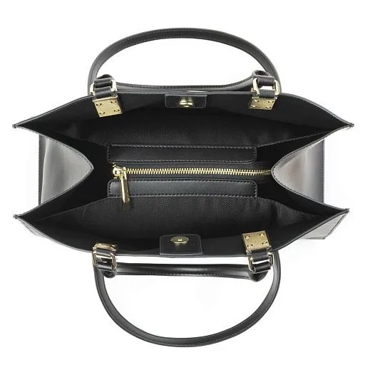 Сумка женская GH-3124 черная нат.кожа