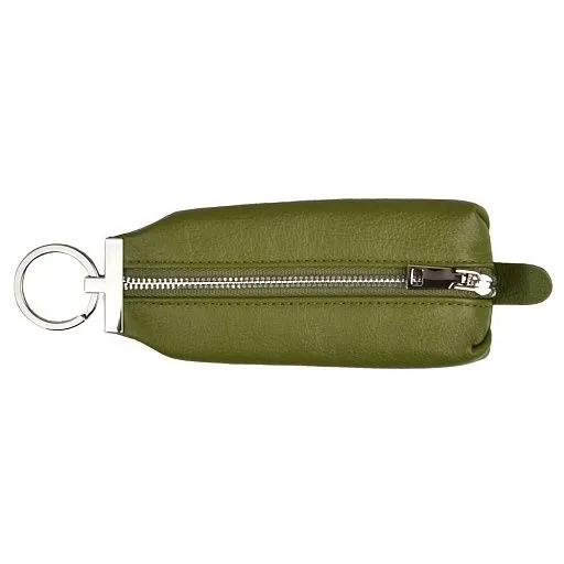 Ключница MO-4-19 олив. нат.кожа 