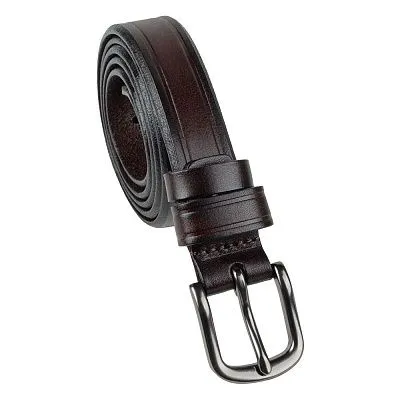 Ремень W-6417-2.7 кофе нат.кожа